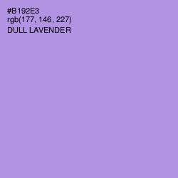#B192E3 - Dull Lavender Color Image